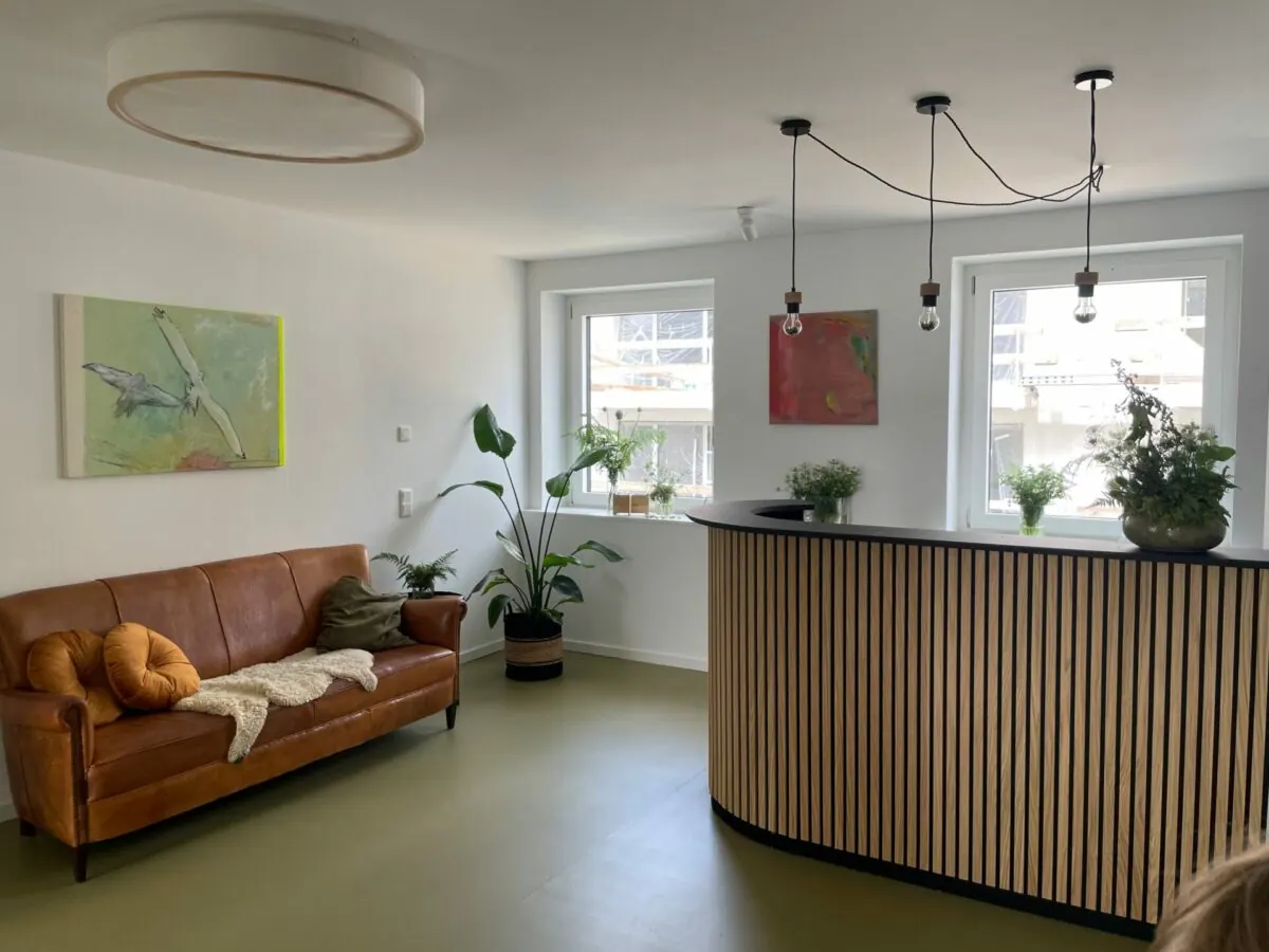 Therapiehaus Emilie in Augsburg – Praxis von Felicitas Winter, Physiotherapeutin für Beckenboden und Frauengesundheit